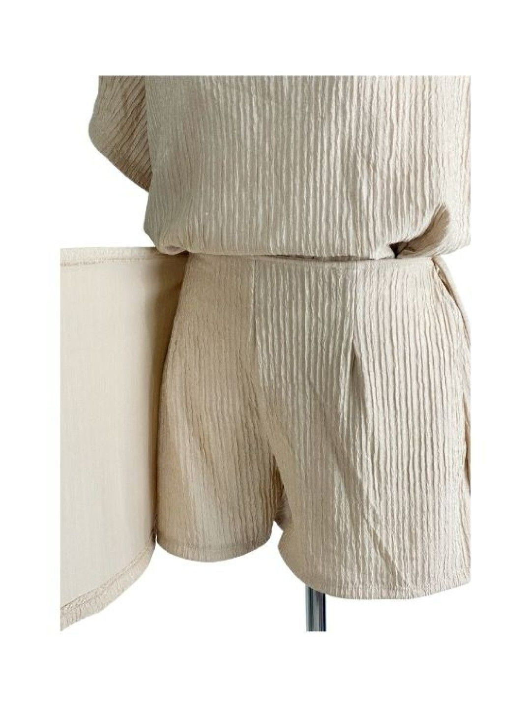 Mama Brand PH Pipa Breastfeeding Skort Coordinates Set (Cream- Image 4)
