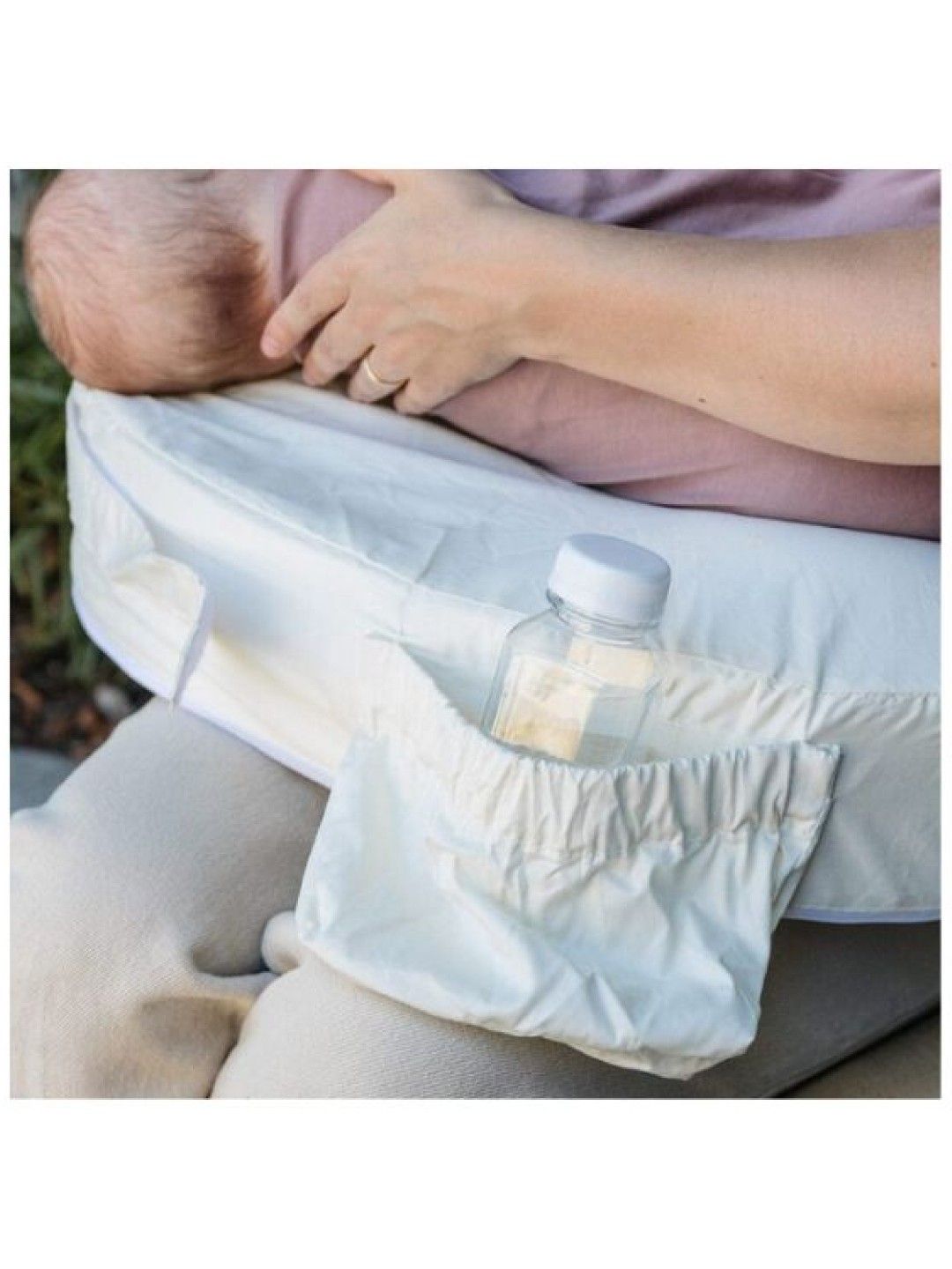 My Brest Friend Organic Nursing Pillow (Cream- Image 4)