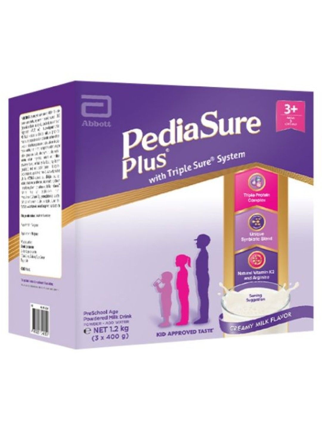 Pediasure Plus Creamy Milk For Kids Above 3 Years Old Creamy Milk (1.2kg)