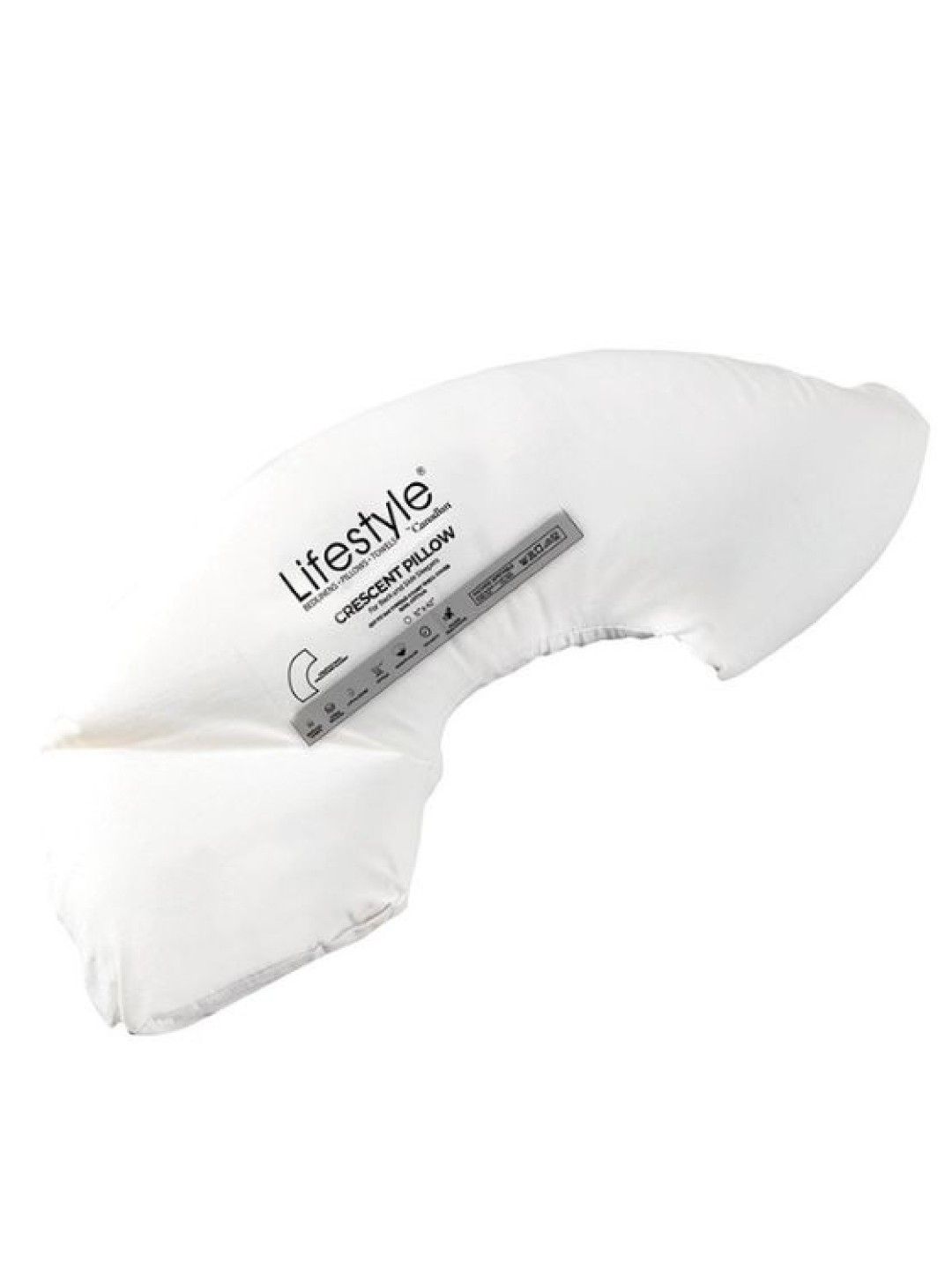 Lifestyle by Canadian Hotel Crescent Pillow 250-300 Thread Count Lifestyle (No Color- Image 1)