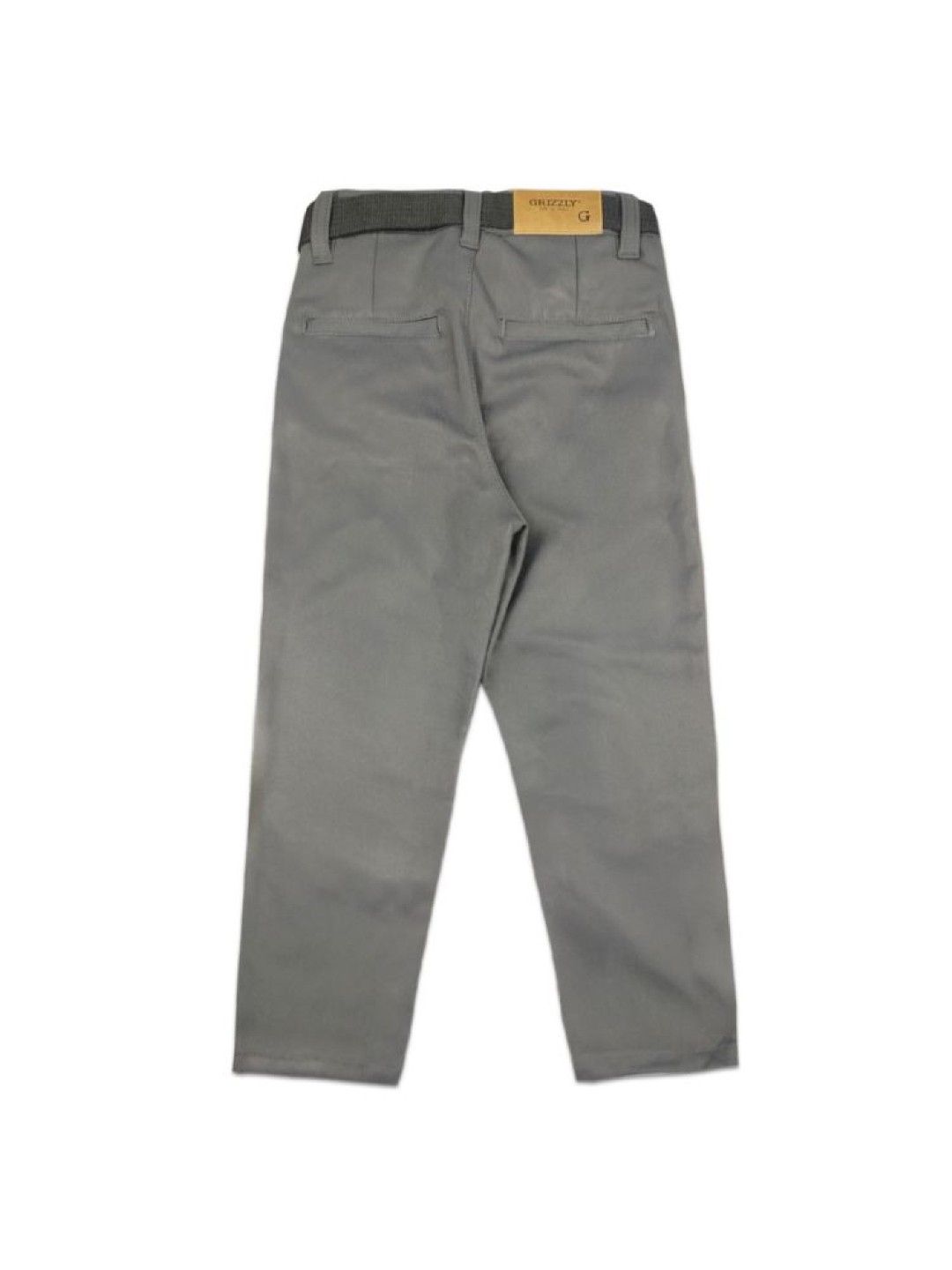 Grizzly Boys Twill Round Waist Band Pants (Dark Gray- Image 2)
