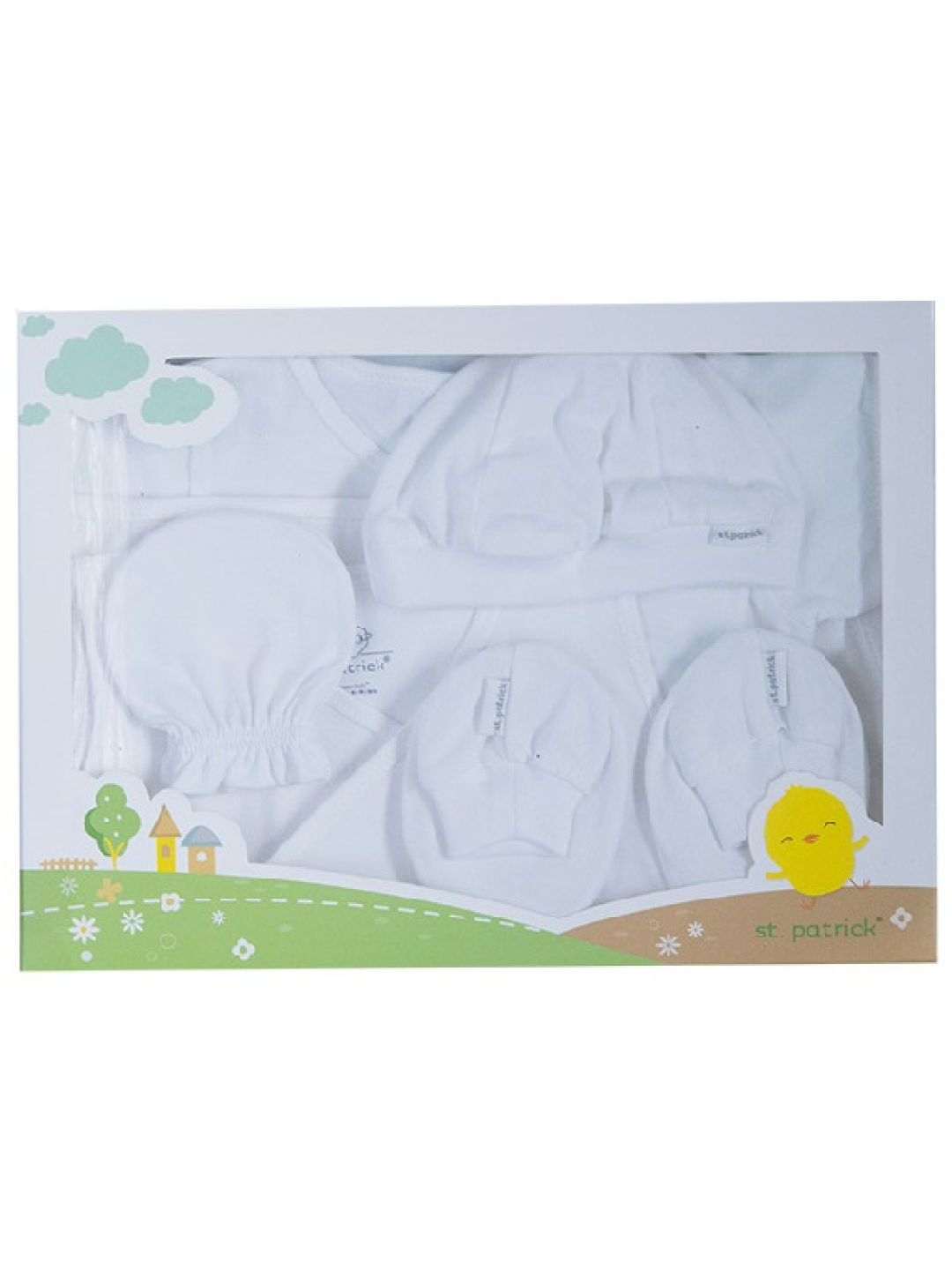 St. Patrick St. Patrick Newborn Gift Set (White- Image 2)