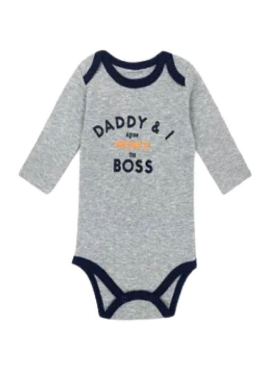 QT Hub 3/4 Sleeve Premium Cotton Onesies (Daddy and I- Image 1)