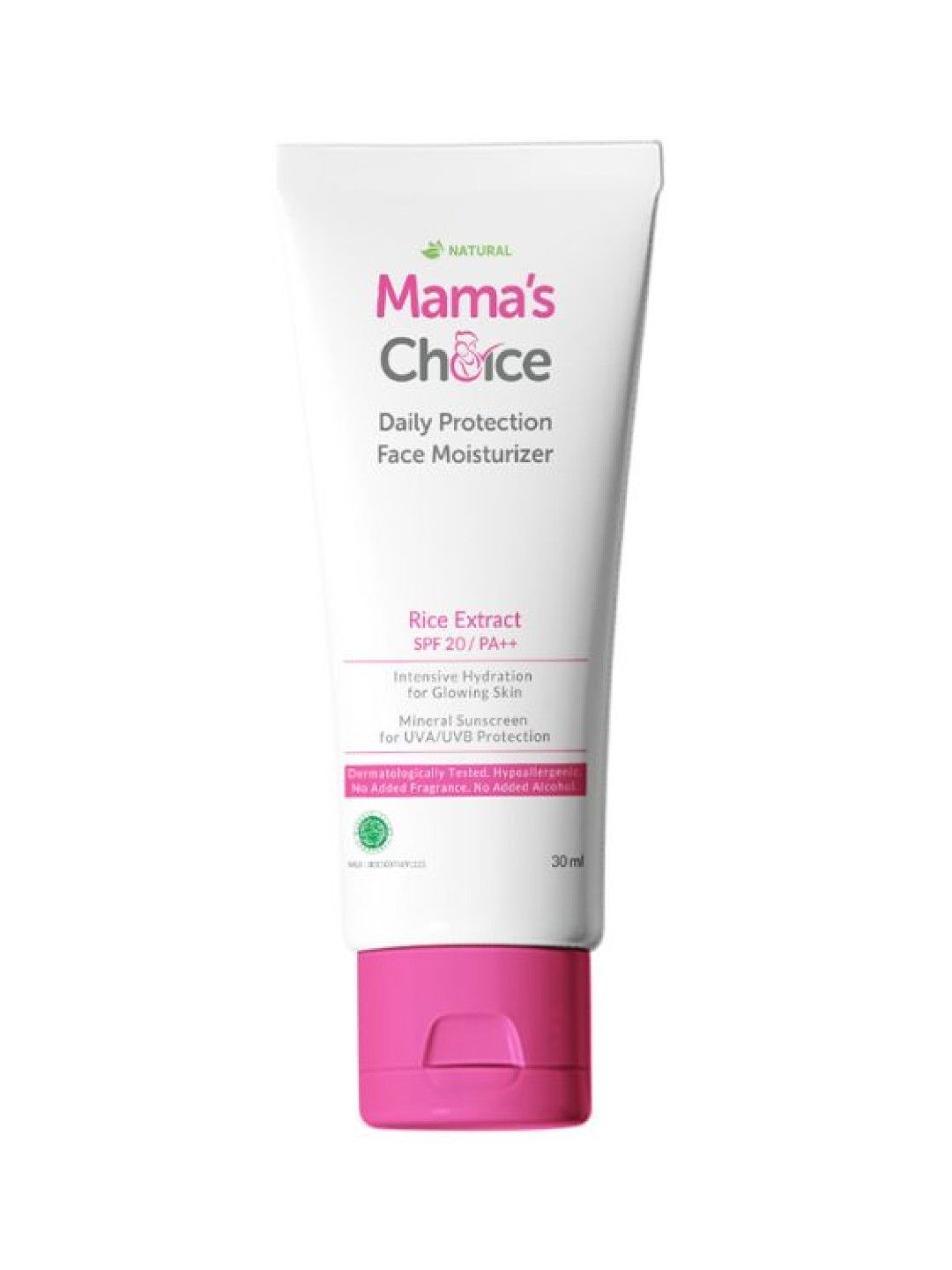 Mama's Choice Daily Protection Face Moisturizer (No Color- Image 1)