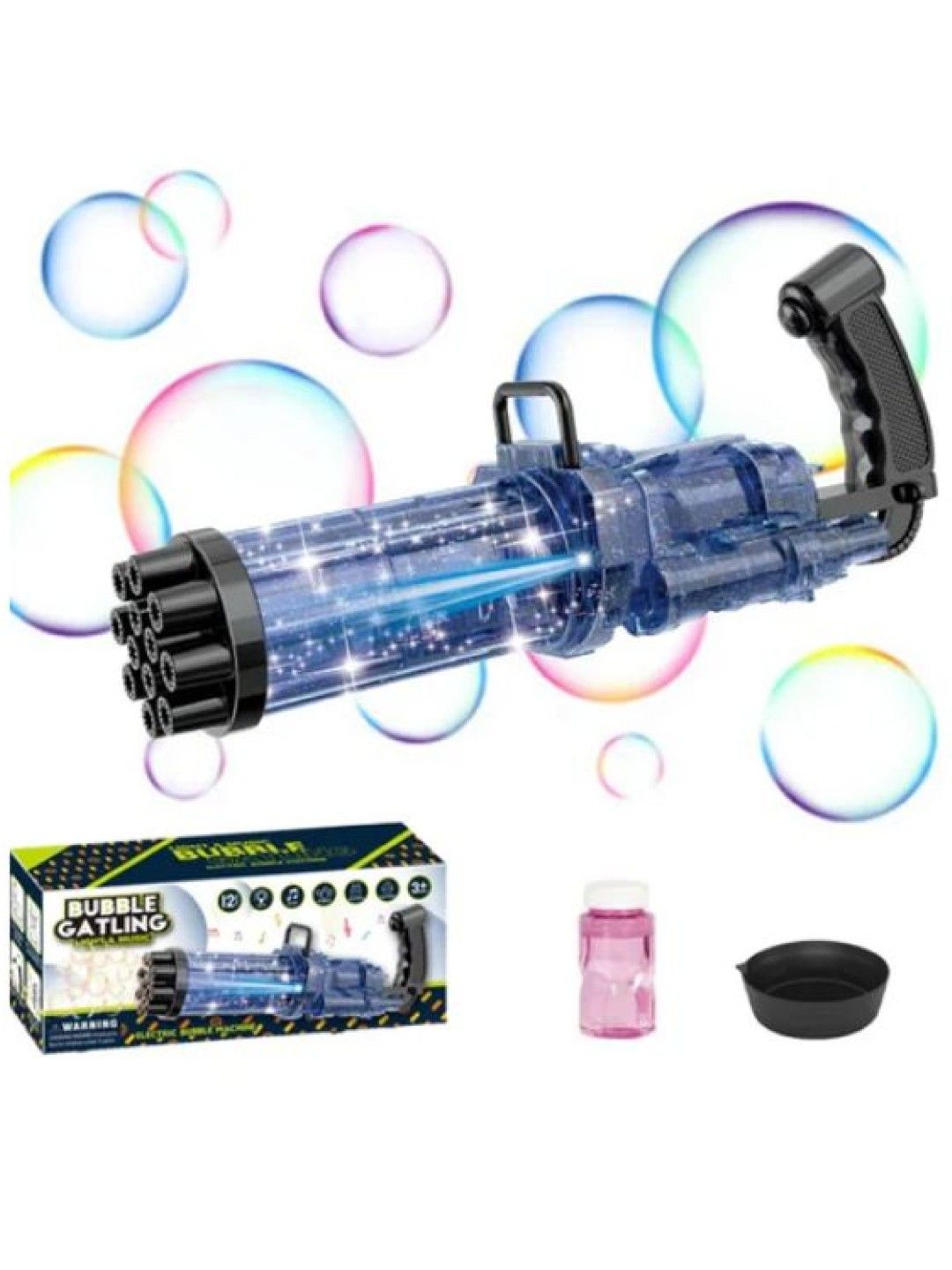Little Fat Hugs 12 Gatling Gun (Dark Blue- Image 2)