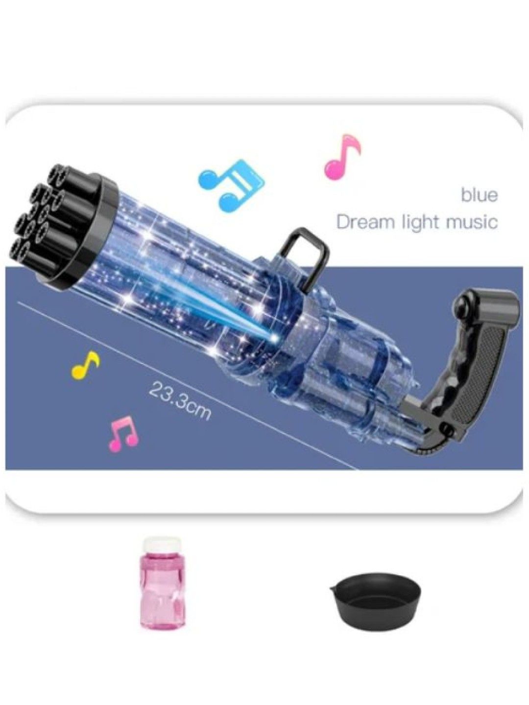 Little Fat Hugs 12 Gatling Gun (Dark Blue- Image 3)