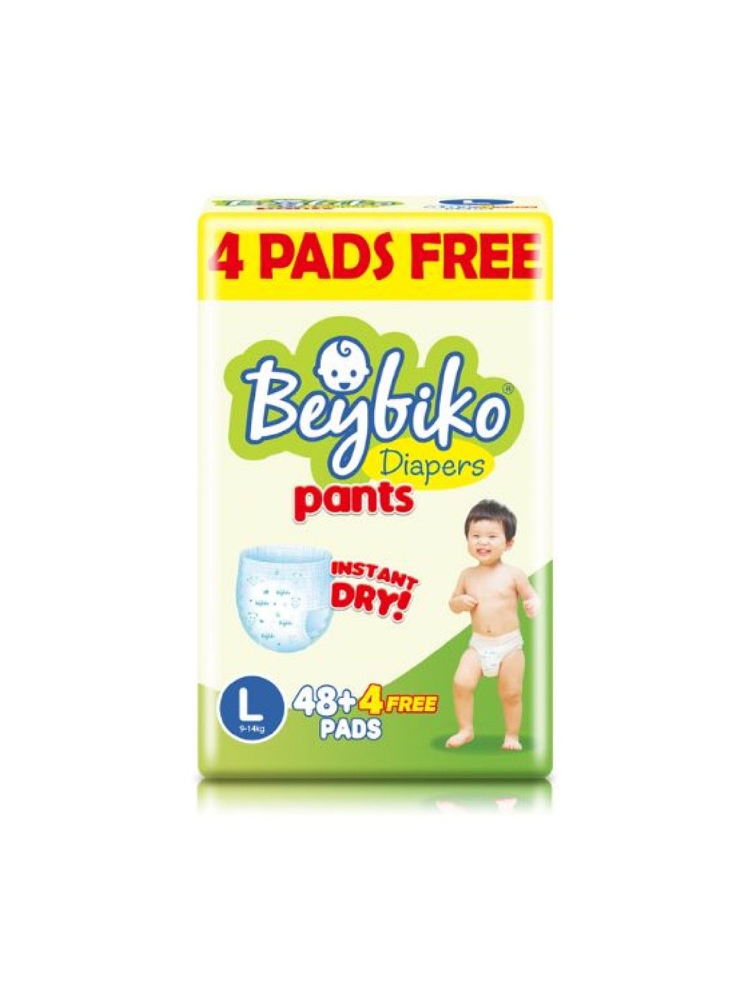 Beybiko Diaper Pants Large (48+4's) (No Color- Image 1)