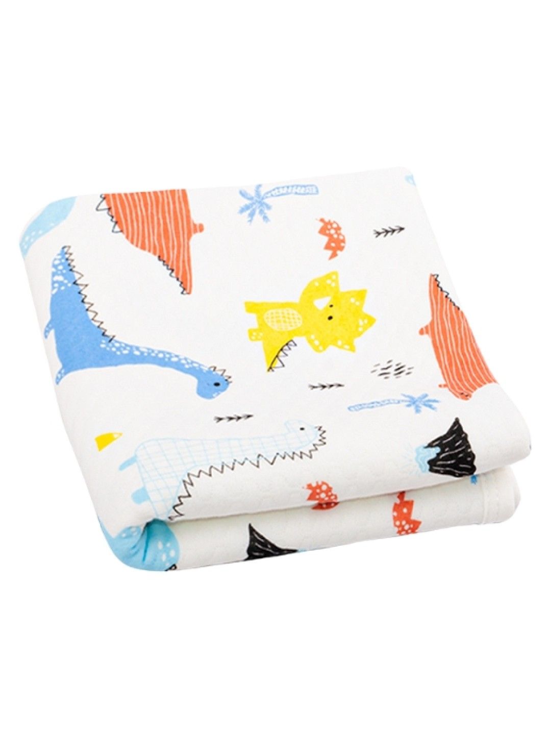 Kozy Blankie Large Reversible Quilt Blanket 100% Cotton - Dino Dreams (No Color- Image 1)