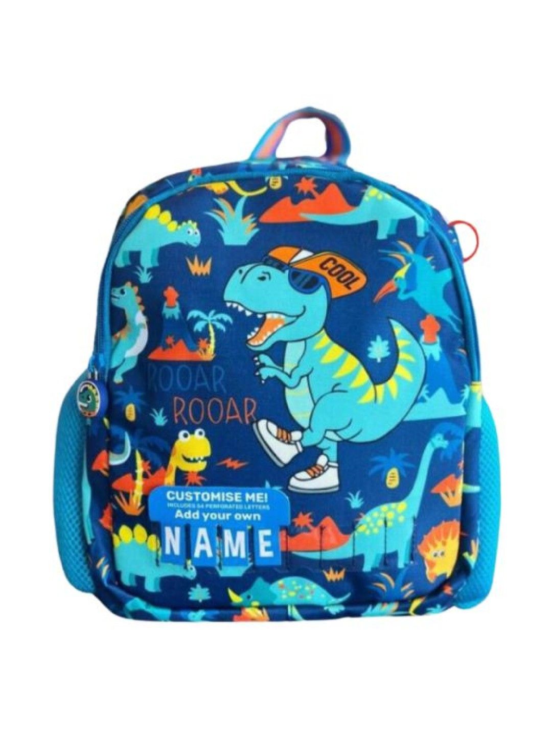 Lily and Tucker Vest 12” Kids Backpack with DIY Personalized Name - Dinosaur