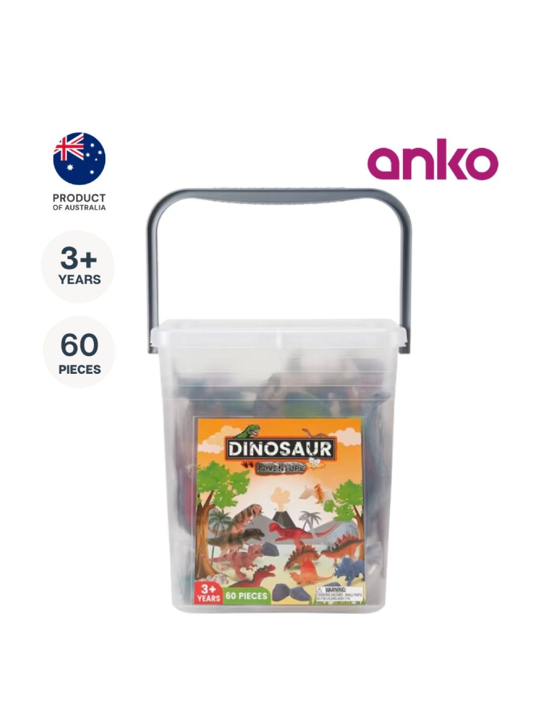 Anko Dinosaur Adventure Bucket