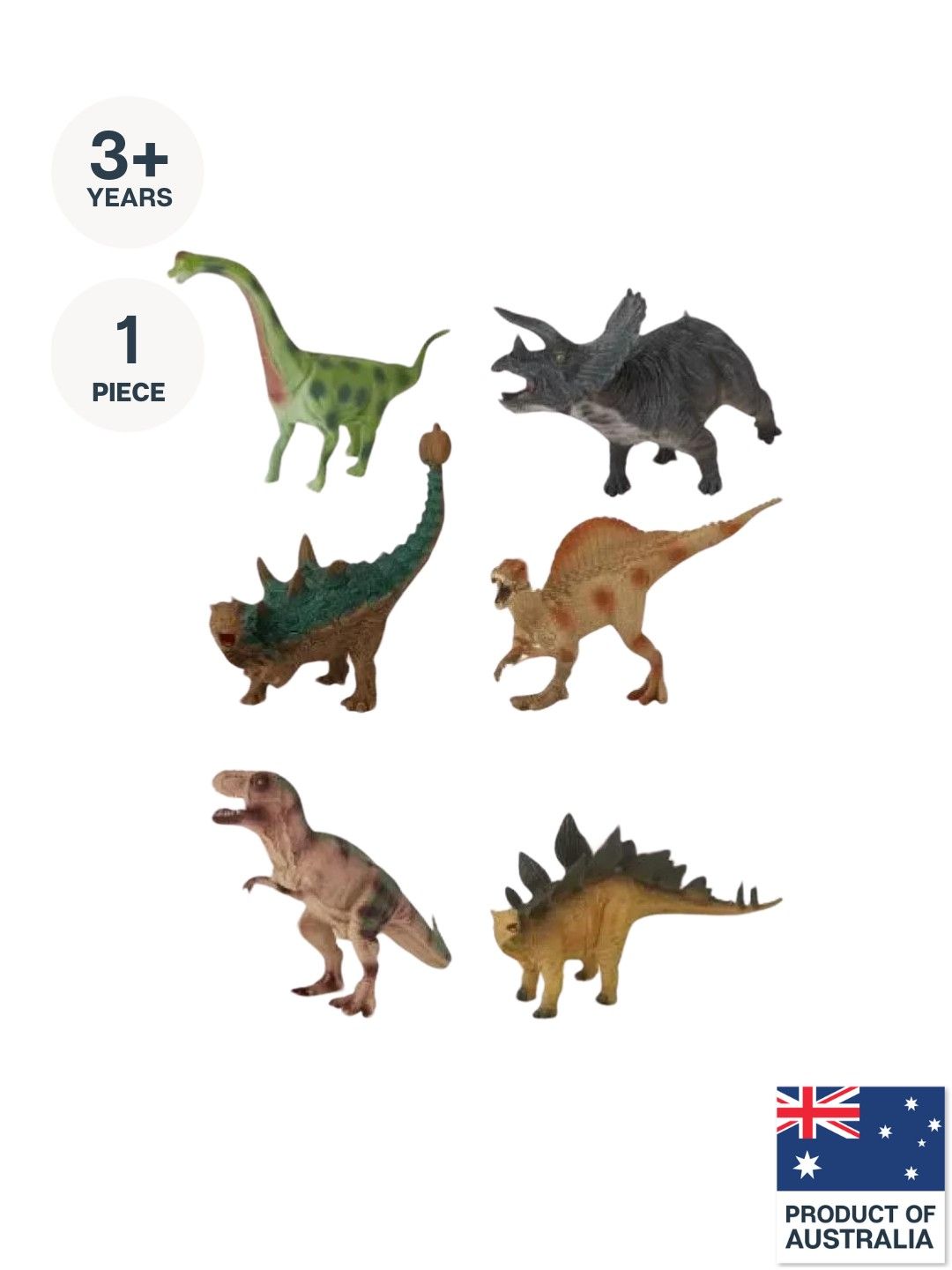 Anko Dinosaur Toy (Assorted- Image 1)