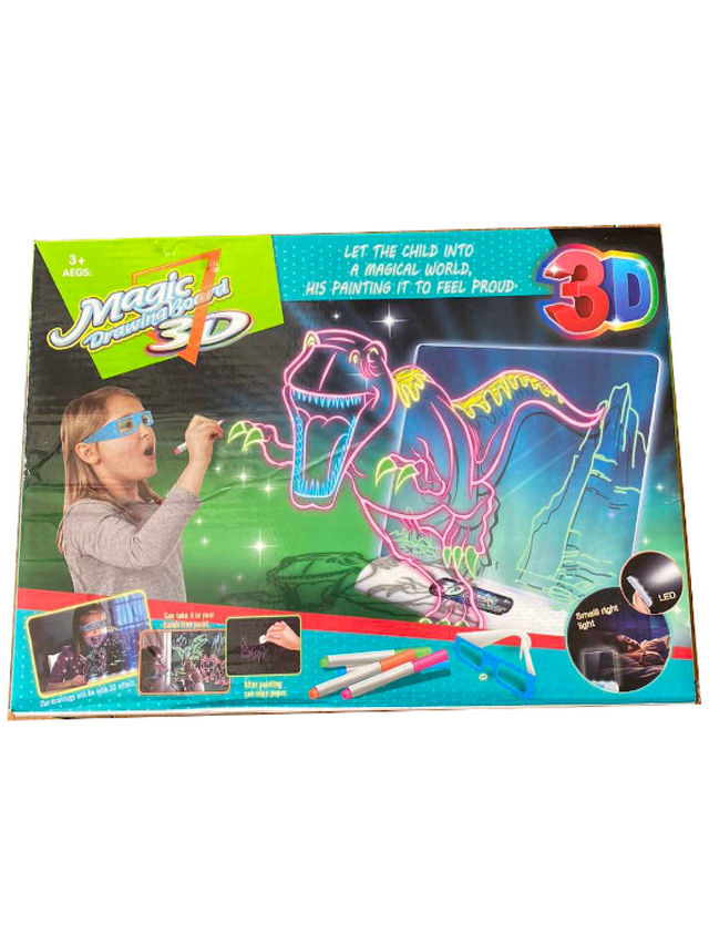 Kids Dinosaur Game 3d Magic Drawing Board - Buy Kids Dinosaur Game