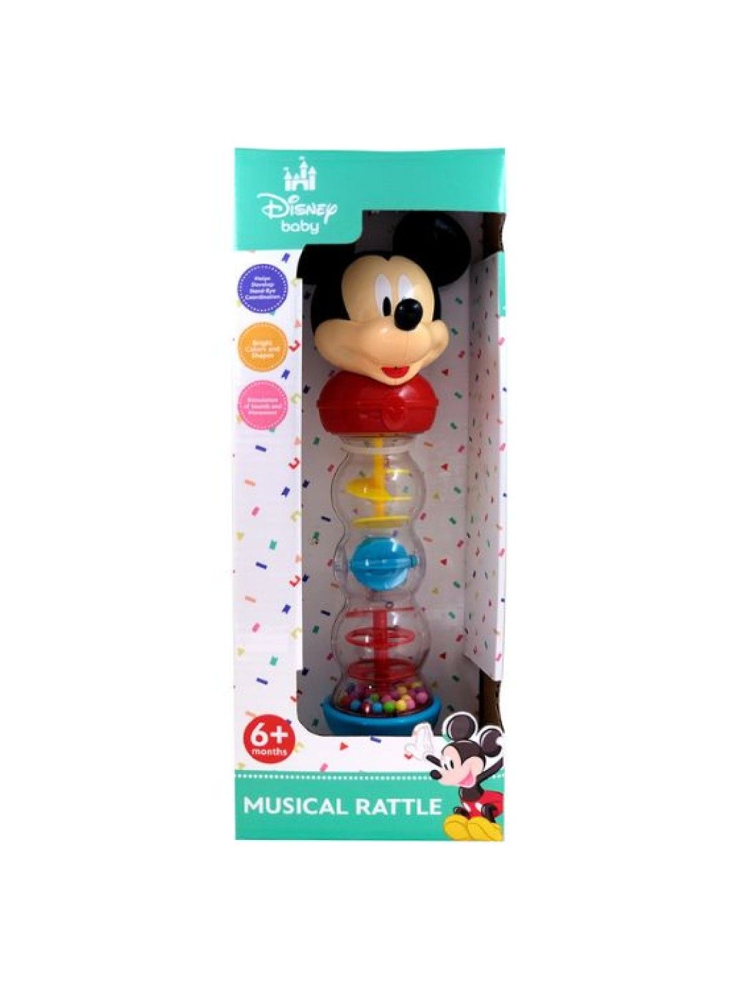 Disney Baby Musical Rattle (No Color- Image 1)
