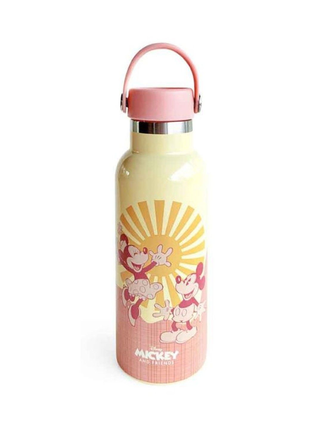 Zippies Disney Mickey and Friends Super Glow Insulated Water Bottle with 2 Caps (483ml) (No Color- Image 1)