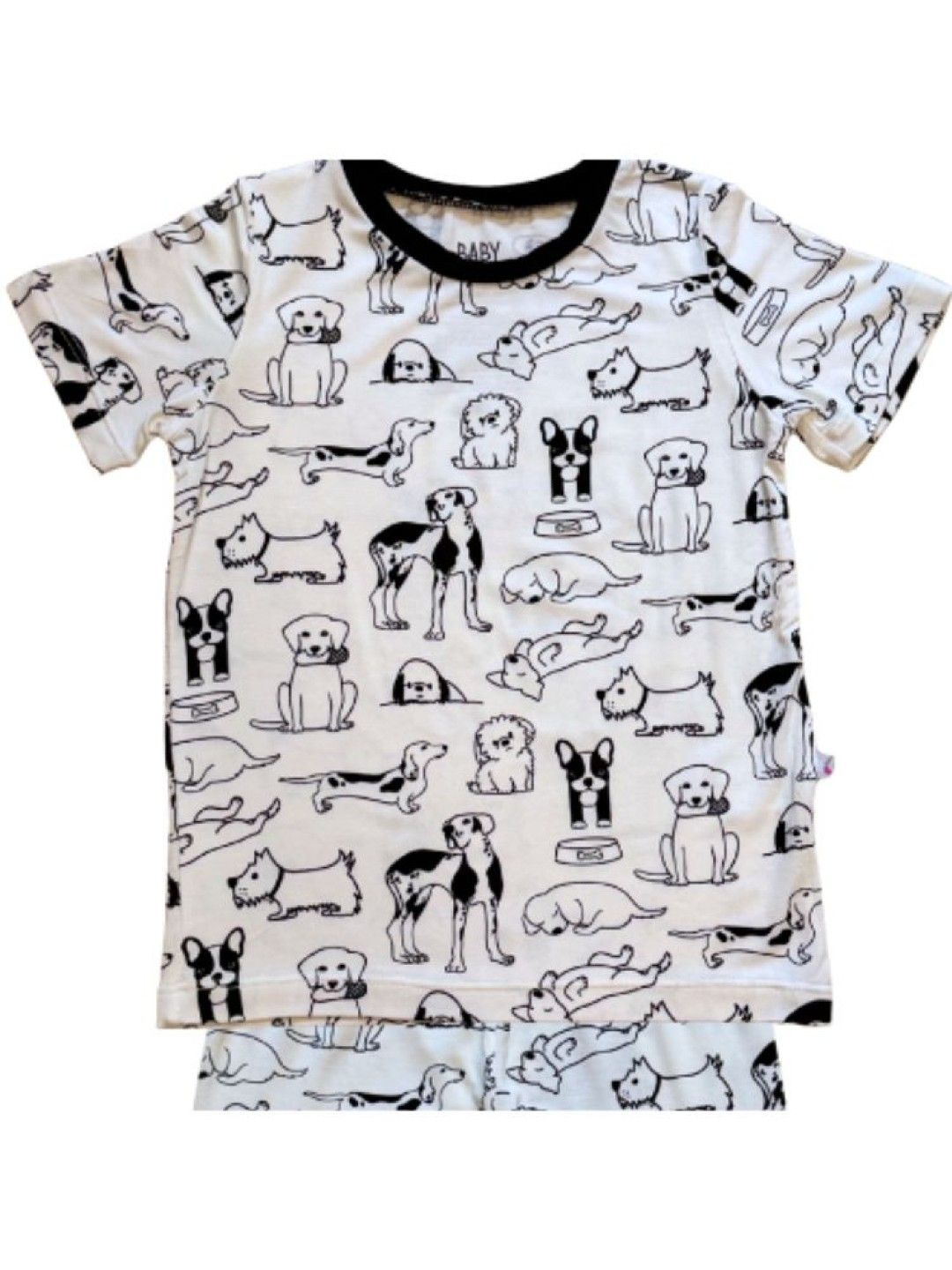 BabyStudioPH Kids Bamboo Printed Pajama (Dog- Image 2)