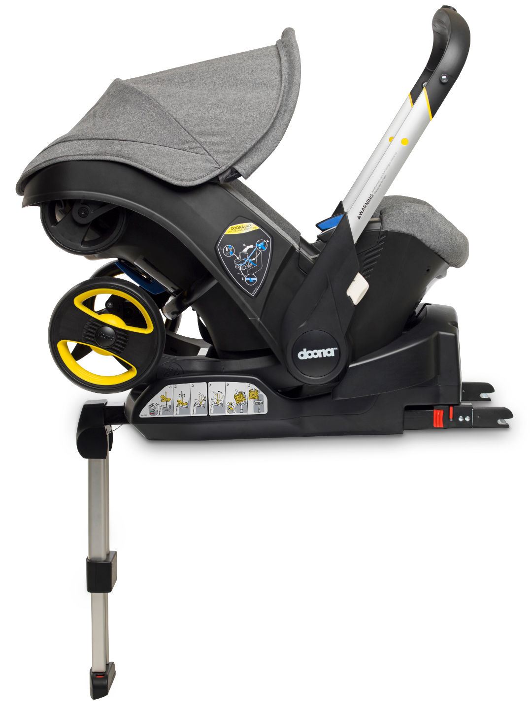 Doona ISOFIX BASE for Doona Strollers (Black- Image 2)