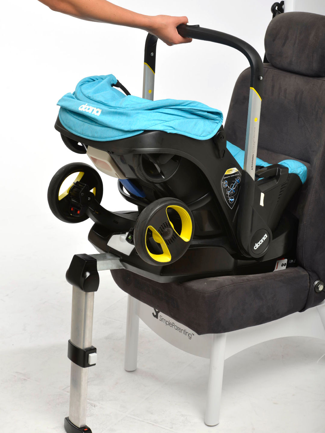 Doona ISOFIX BASE for Doona Strollers (Black- Image 4)