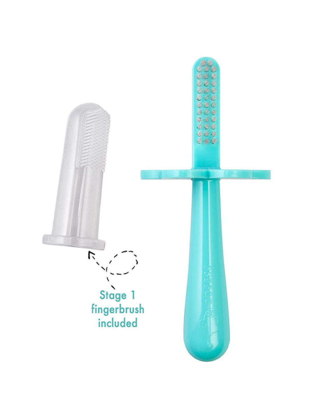 Grabease Double Sided Toothbrush (Teal- Image 4)