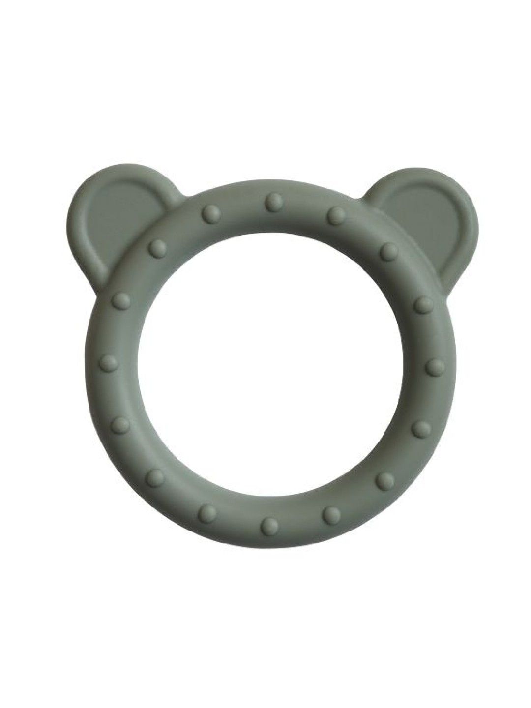Mushie Bear Teether (Dried Thyme- Image 1)
