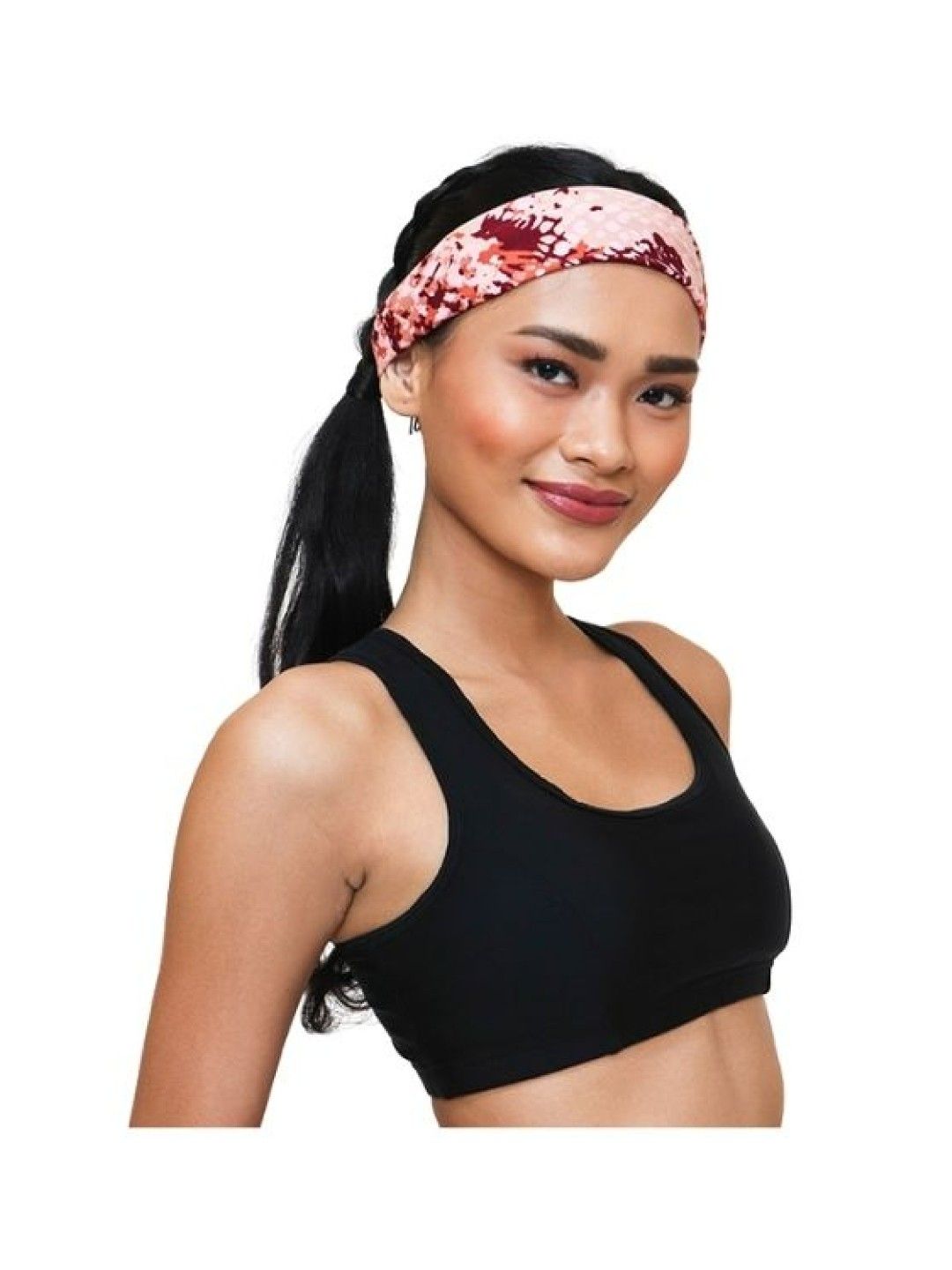 Womanly Dry Fit Sports Bra (Black- Image 2)