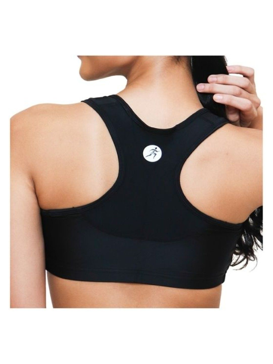 Womanly Dry Fit Sports Bra (Black- Image 4)