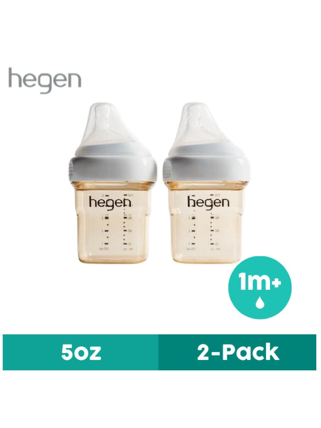 Hegen PPSU PCTO™ Feeding Bottle 2-pack (5oz) (No Color- Image 1)