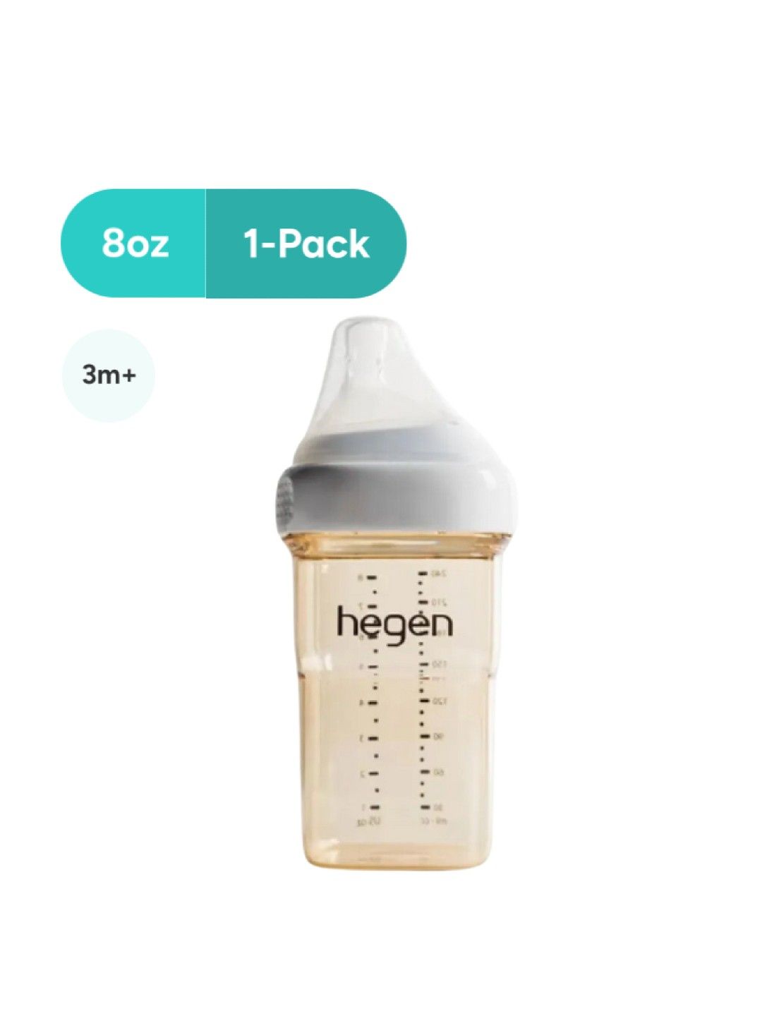 Hegen PPSU PCTO™ Feeding Bottle (8oz) (No Color- Image 1)