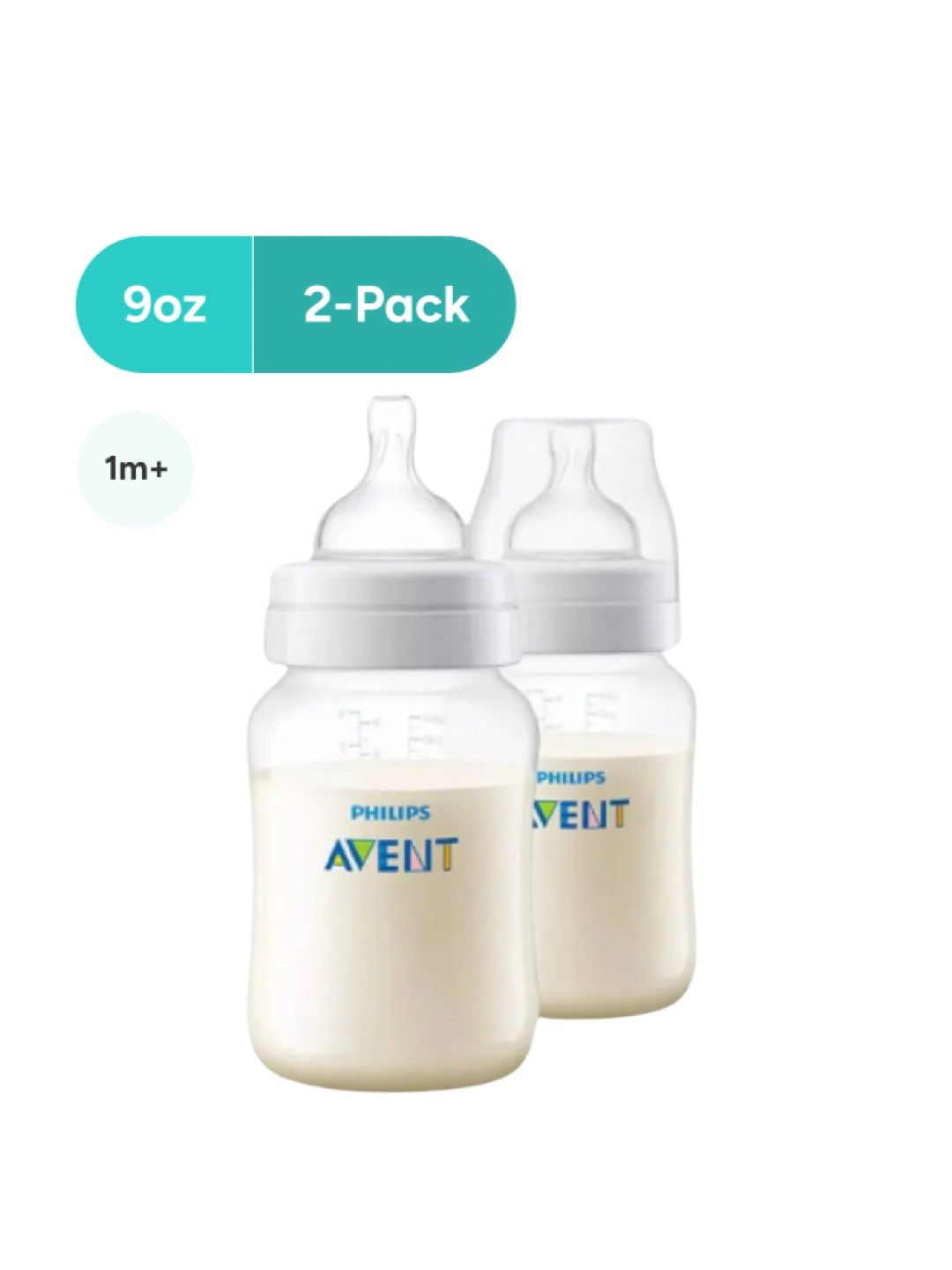 Avent Anti-colic Baby Bottle 2-pack (9oz)