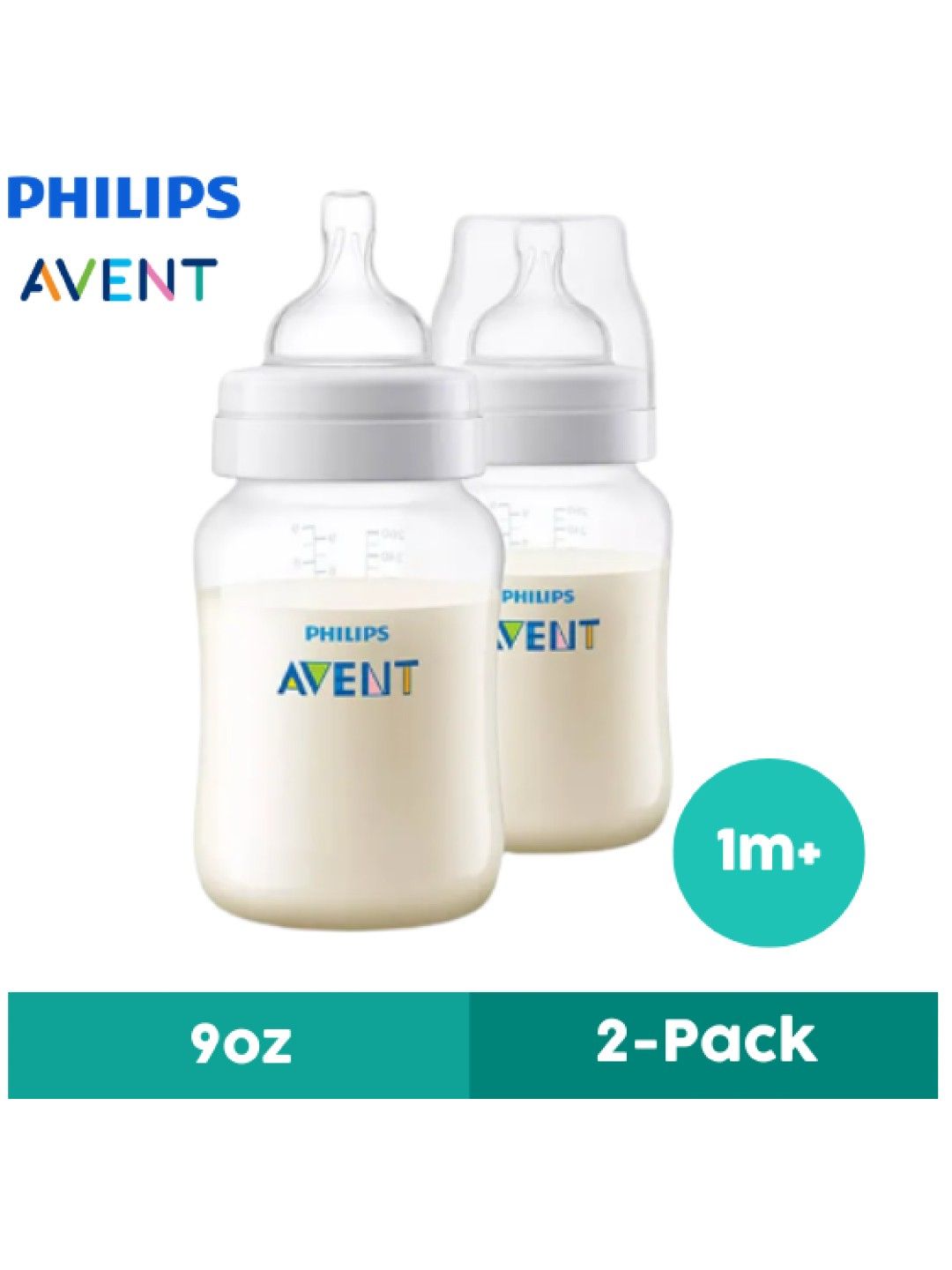 Avent Anti-colic Baby Bottle 2-pack (9oz)