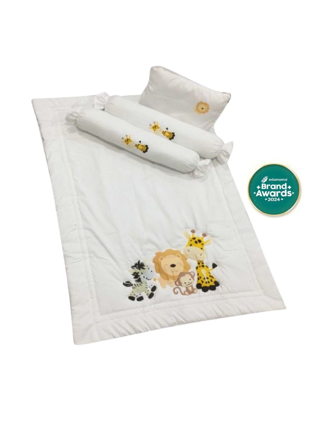 Kozy Blankie Giraffe and Friends Baby Comforter Set