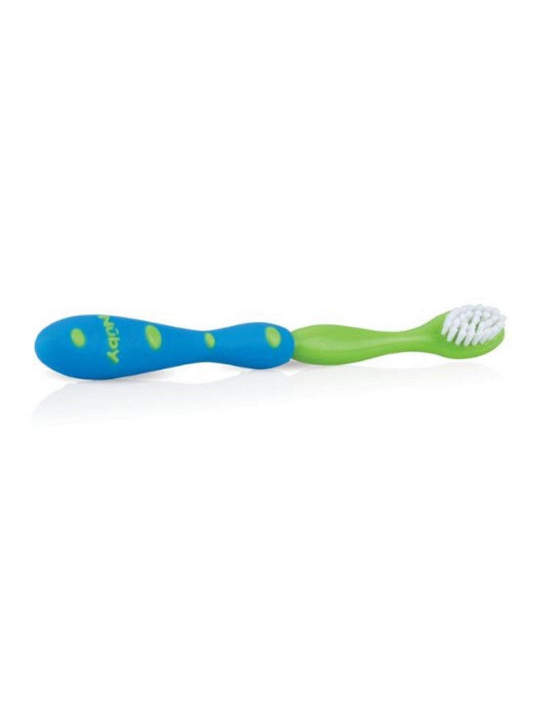 Nuby Toddler Toothbrush (12m+) (Green- Image 1)