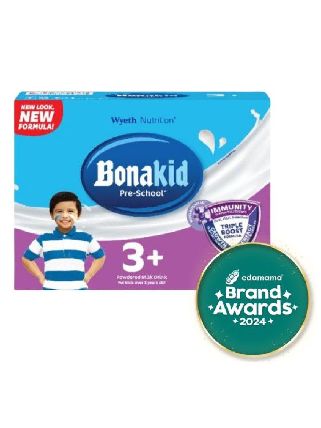 Bonakid Preschool Bonakid Pre-school 3+ (1.6kg) (No Color- Image 1)