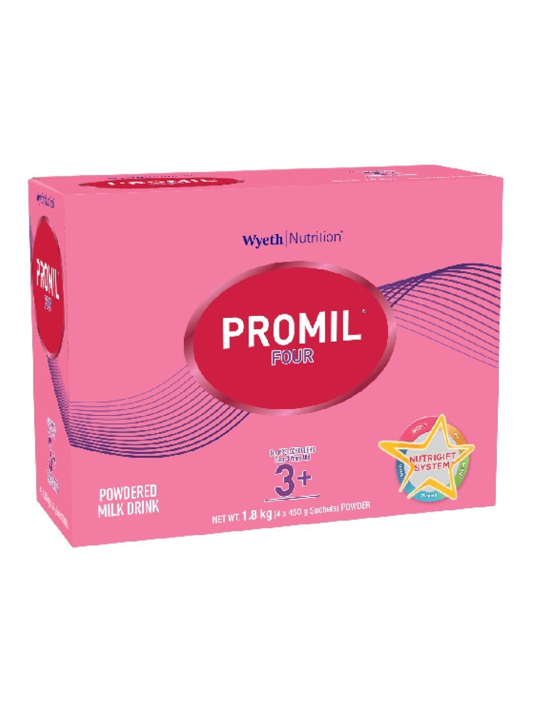 Promil Four Powdered Milk Drink (1.8kg) [Expiry: Nov 2024]