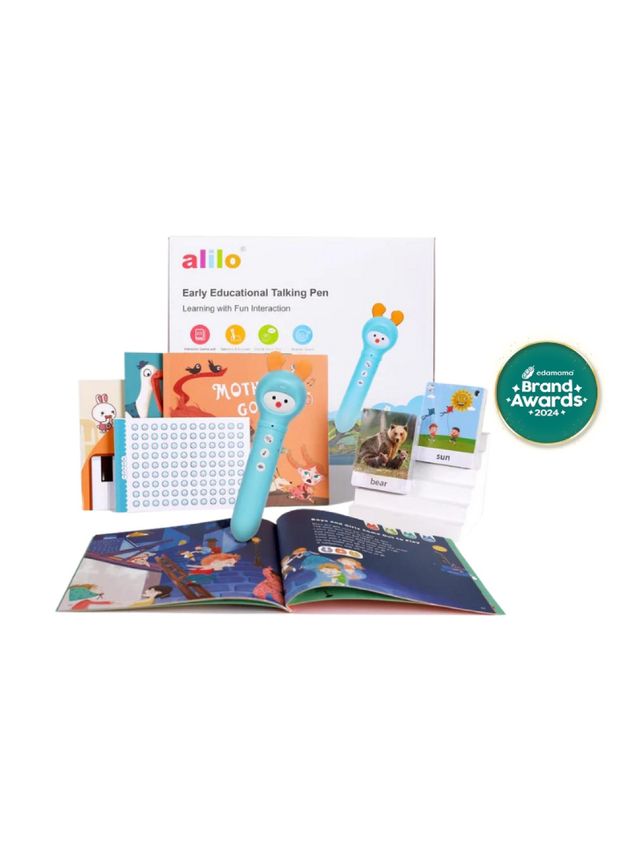 Alilo Cognitive Learning Pen (English) Complete Set with Flash Cards and Books