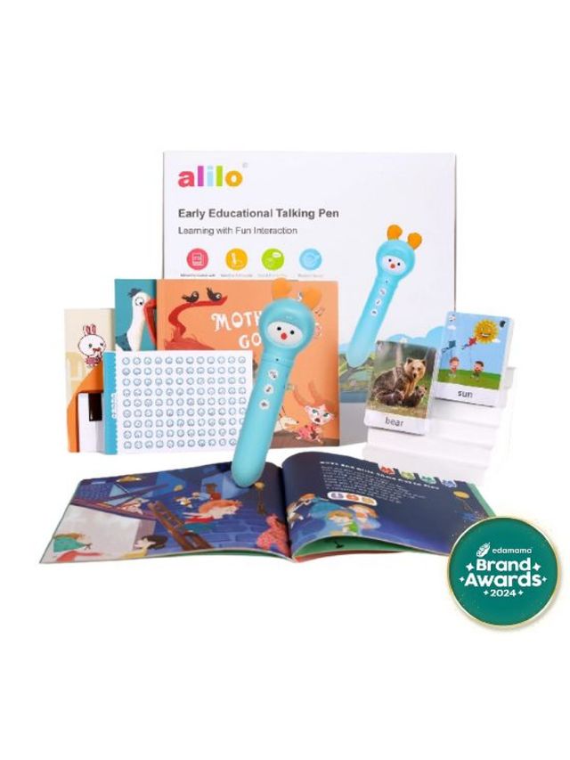 Alilo Cognitive Learning Pen (English) Complete Set with Flash Cards and Books