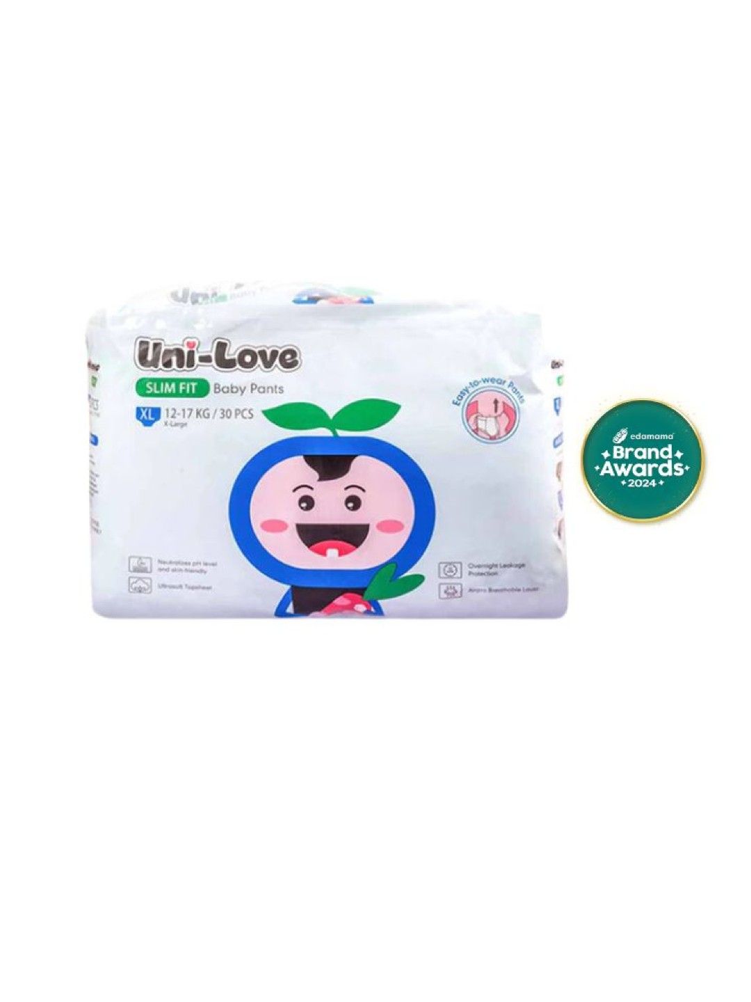 Uni-love Slim Fit Baby Pants XL (30pcs) (No Color- Image 1)