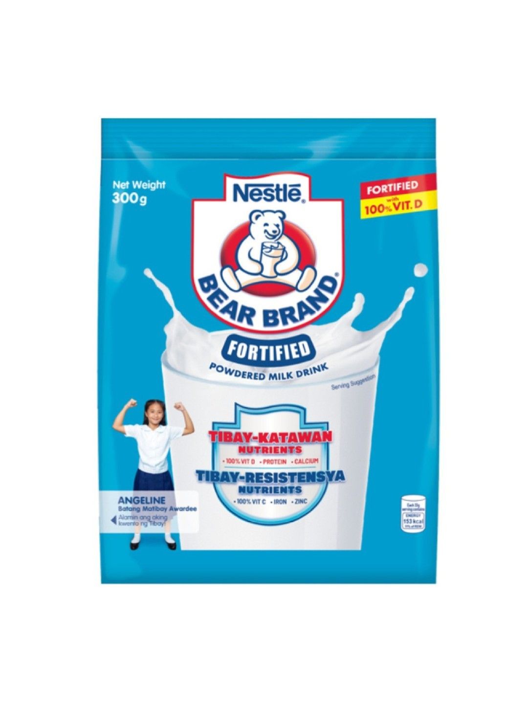 Bear Brand Fortified Powdered Milk Drink (300g) [Expiry: May 2025]