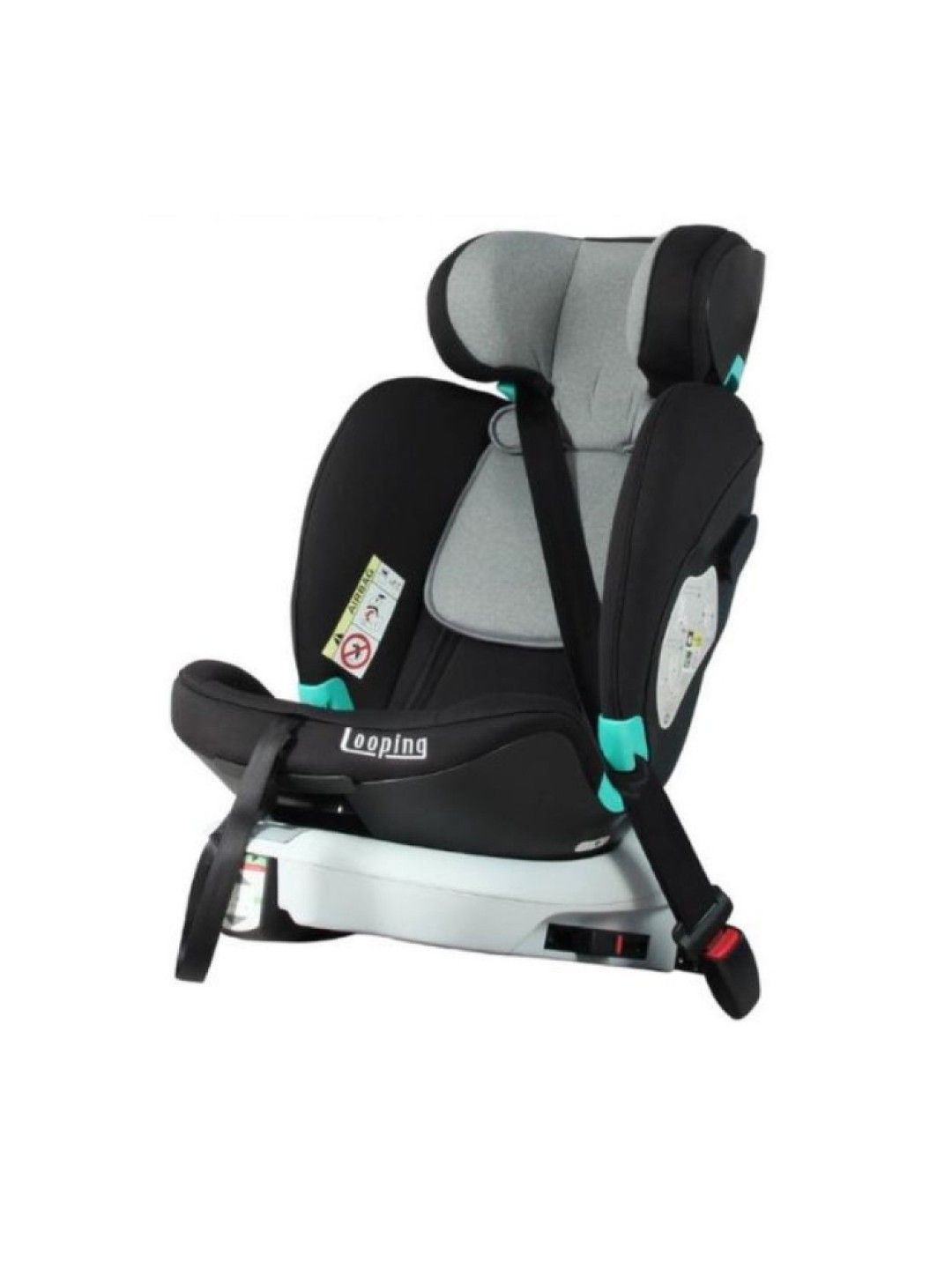 Looping I-size 360 All-in-One Car Seat (Dark Grey)