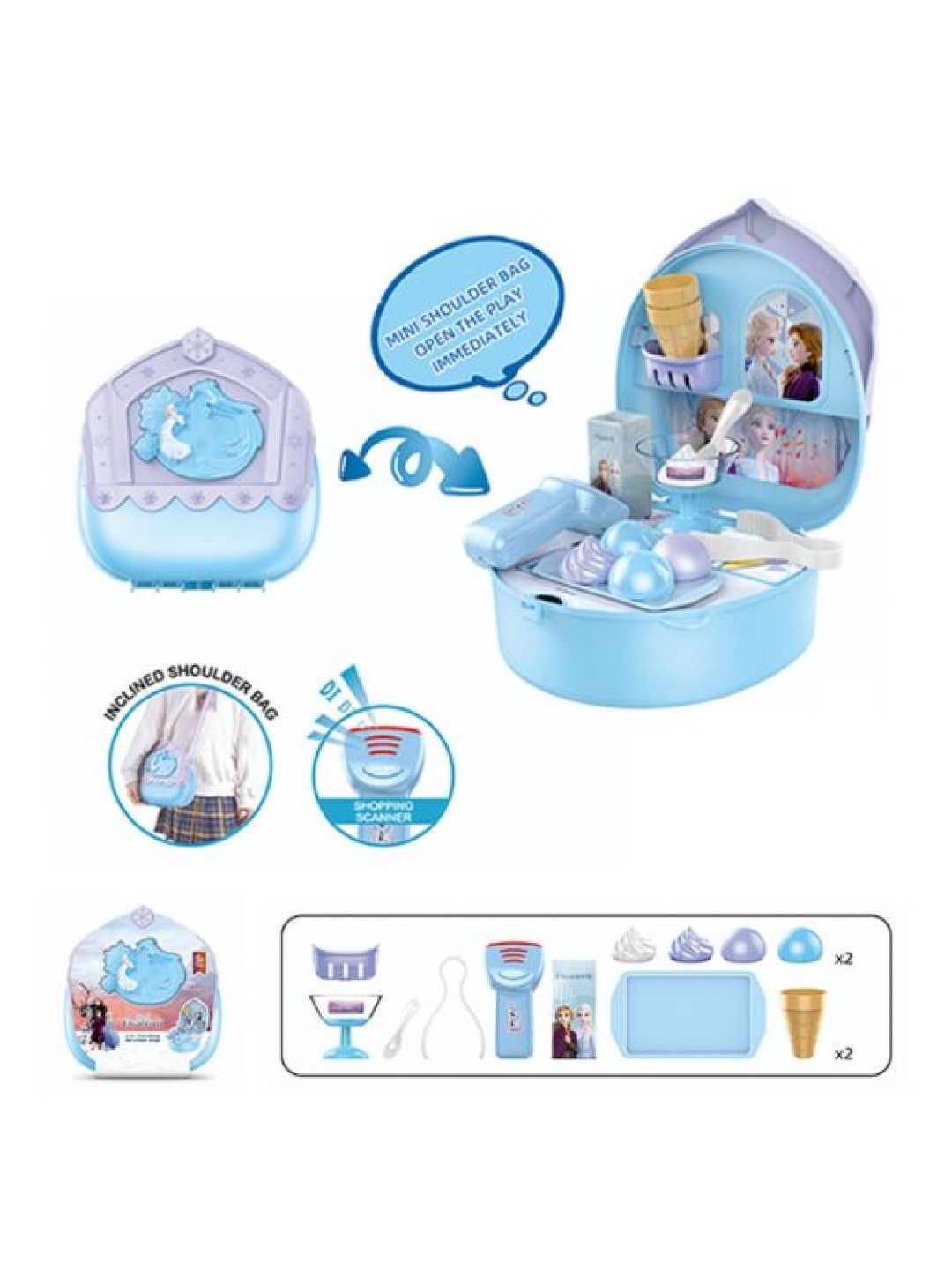 Disney Frozen Ice Cream Bag (No Color- Image 1)
