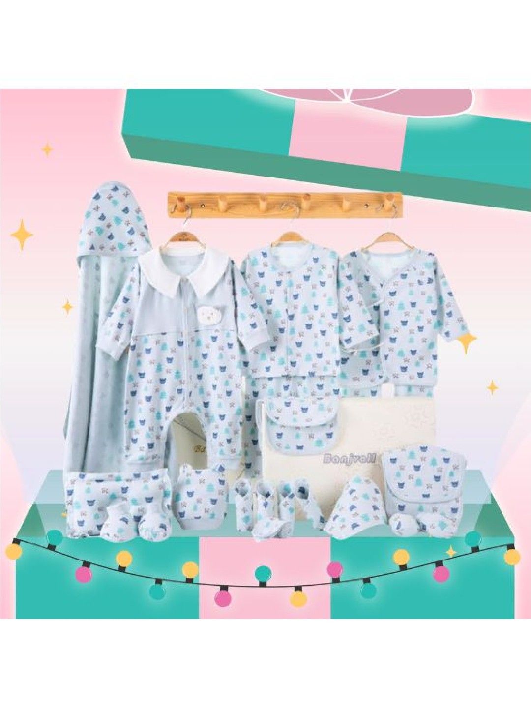 Cottonkind Newborn Baby Clothing Gift Set (22pcs) edamama