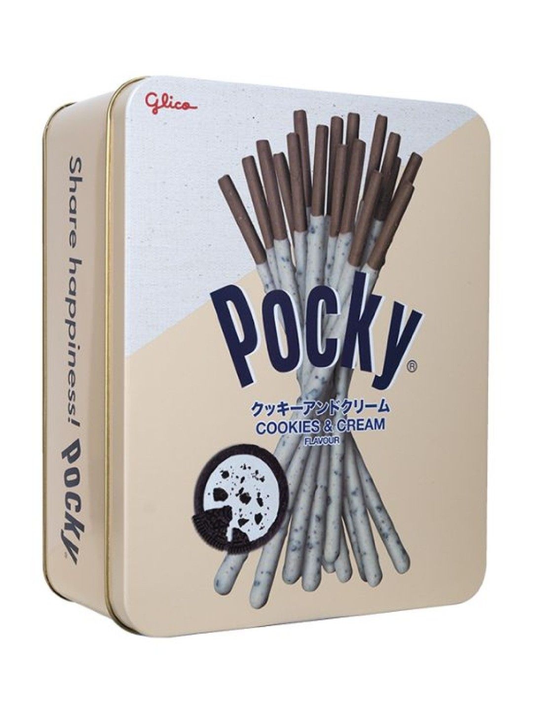 Pocky Cookies and Cream 6s with Free Tin Can [Expiry: 8/26/2024] (No Color- Image 2)