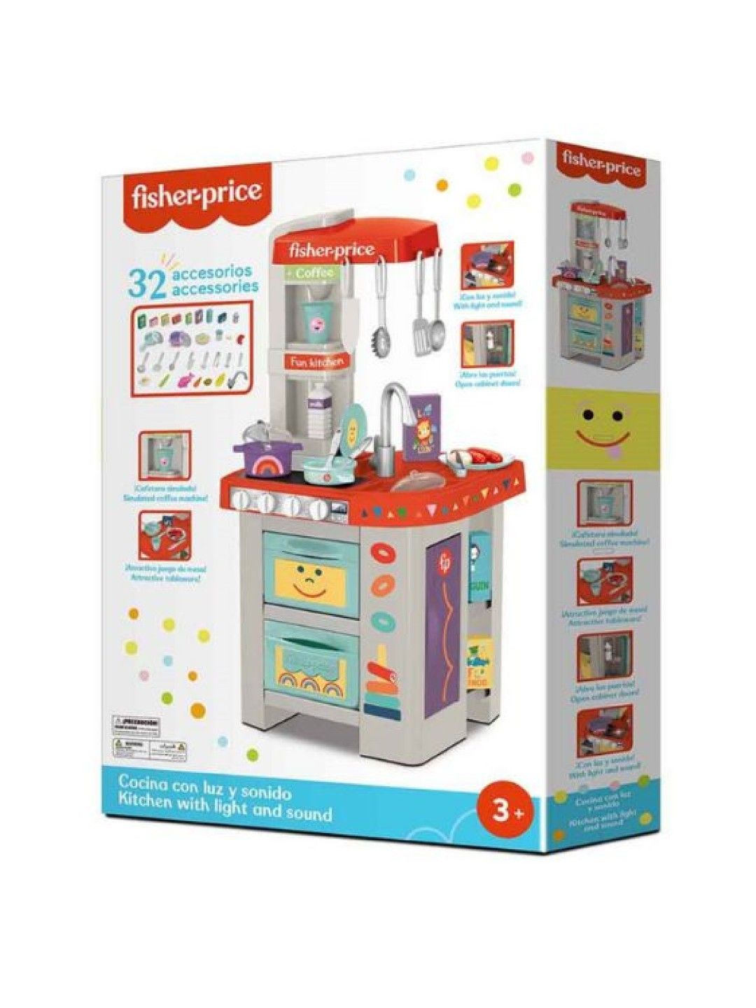 Fisher Price Kitchen with Light and Sound (No Color- Image 3)