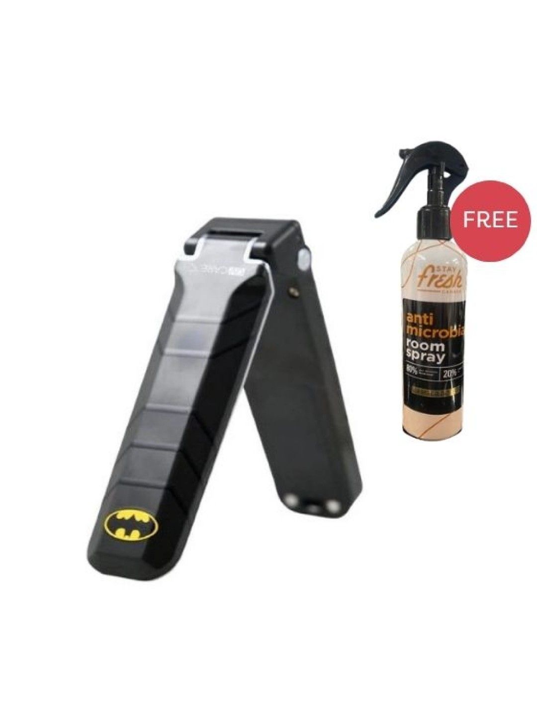 UV Care HH1 - Pocket Sterilizer Batman with FREE Antimicrobial Room Spray (250ml)