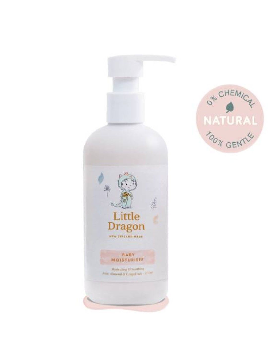 Little Dragon Gentle Baby Moisturiser Pump Bottle (250ml) [Expiry: Aug 2025]