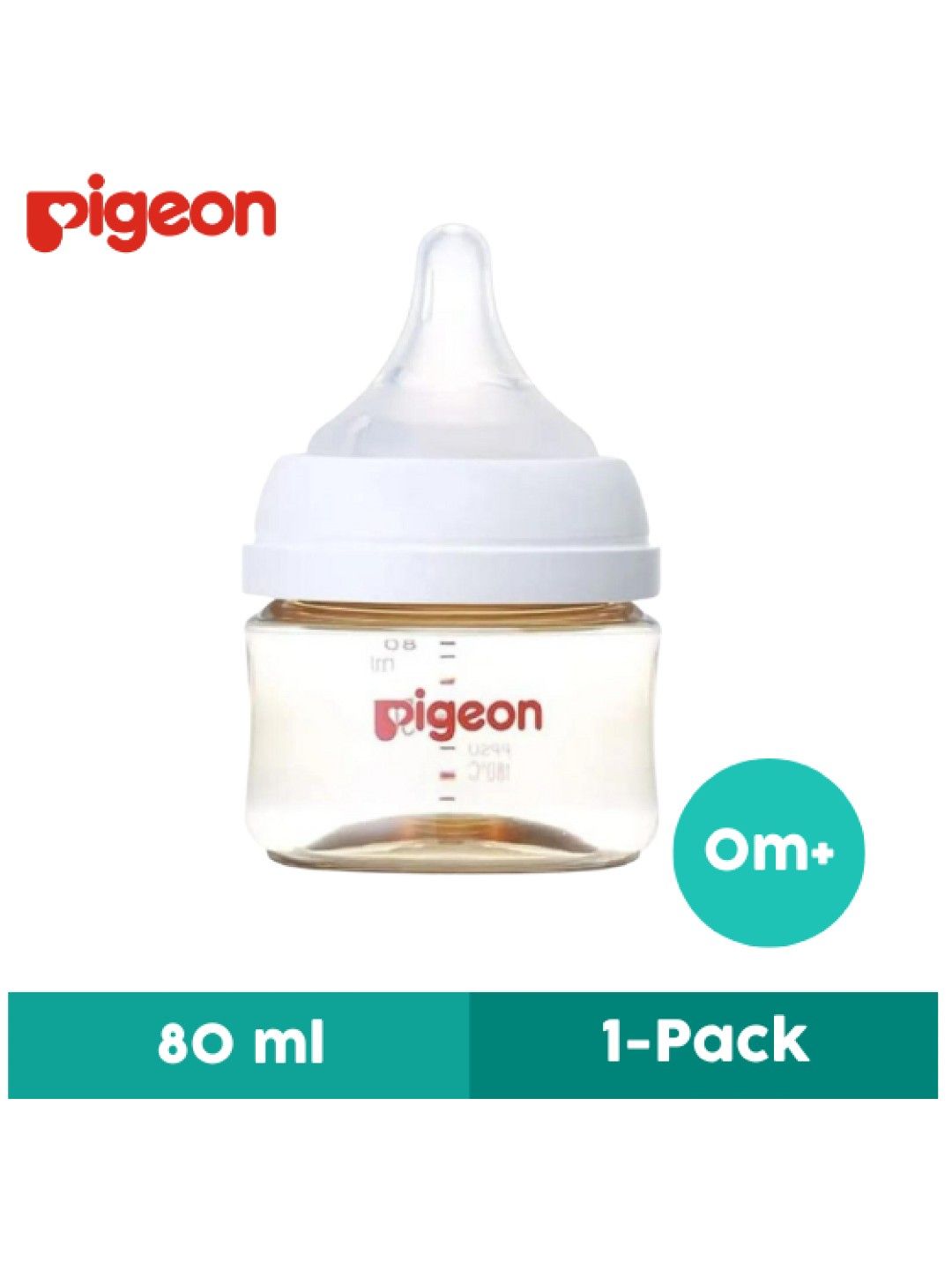 Pigeon Nursing Bottle WN PPSU (80ml) (No Color- Image 1)