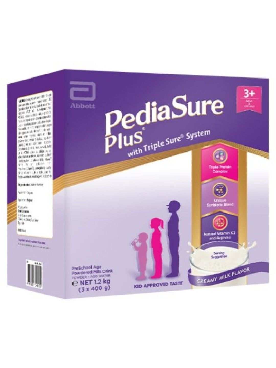 Pediasure Plus Creamy Milk For Kids Above 3 Years Old (1.2kg) [Expiry: Apr 2025]