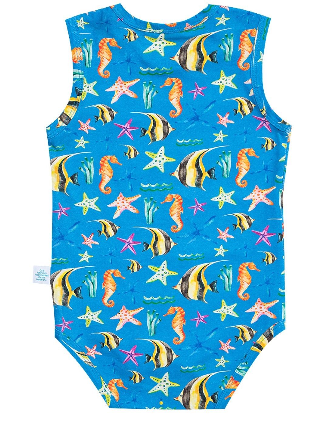 bean fashion Wonder Playsuits 2-Piece Anina Rubio Starfish Nasugbu Sleeveless Onesie Set (Multicolor- Image 2)