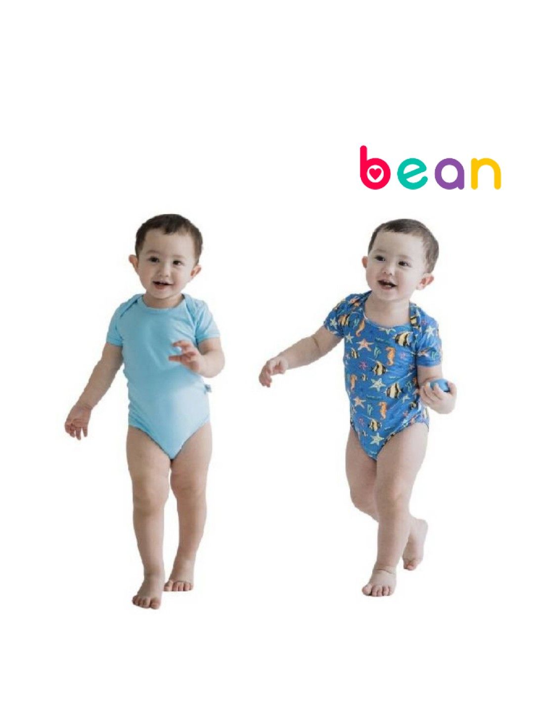 bean fashion Wonder Playsuits 2-Piece Anina Rubio Starfish Laiya Shortsleeves Onesie Set (No Color- Image 1)