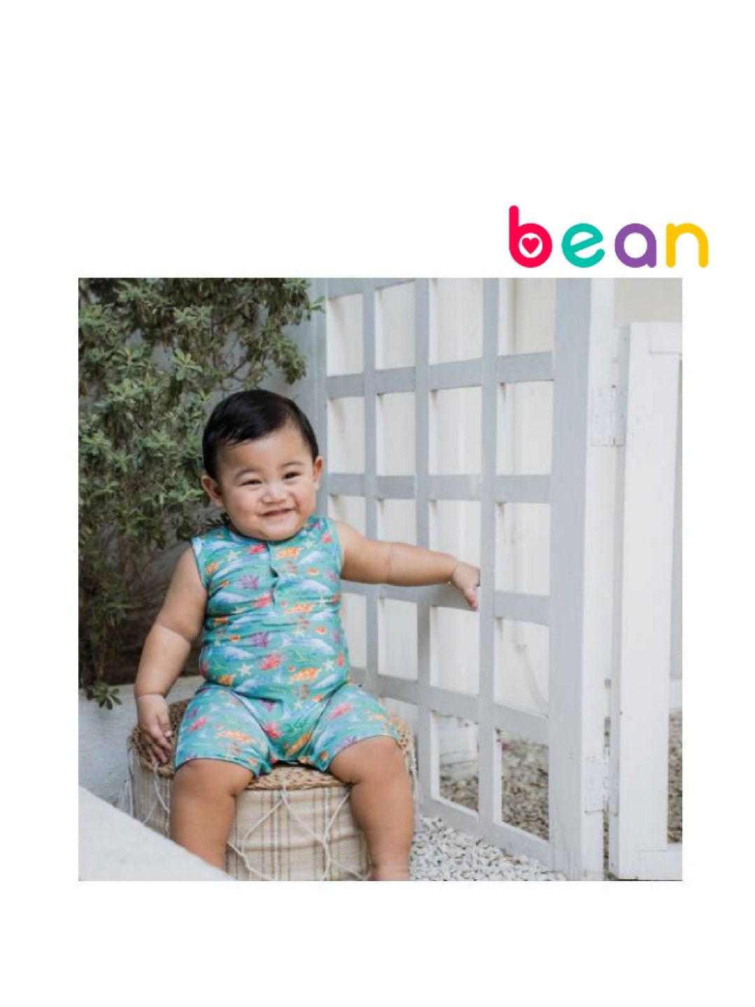 bean fashion Wonder Playsuits 2-Piece Anina Rubio Shark Biri Sleeveless Romper Set (No Color- Image 1)