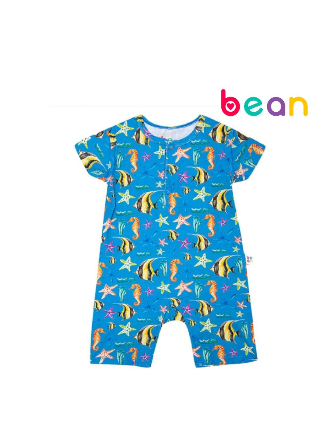 bean fashion Wonder Playsuits Anina Rubio Starfish Pulo Shortsleeves Romper (No Color- Image 1)